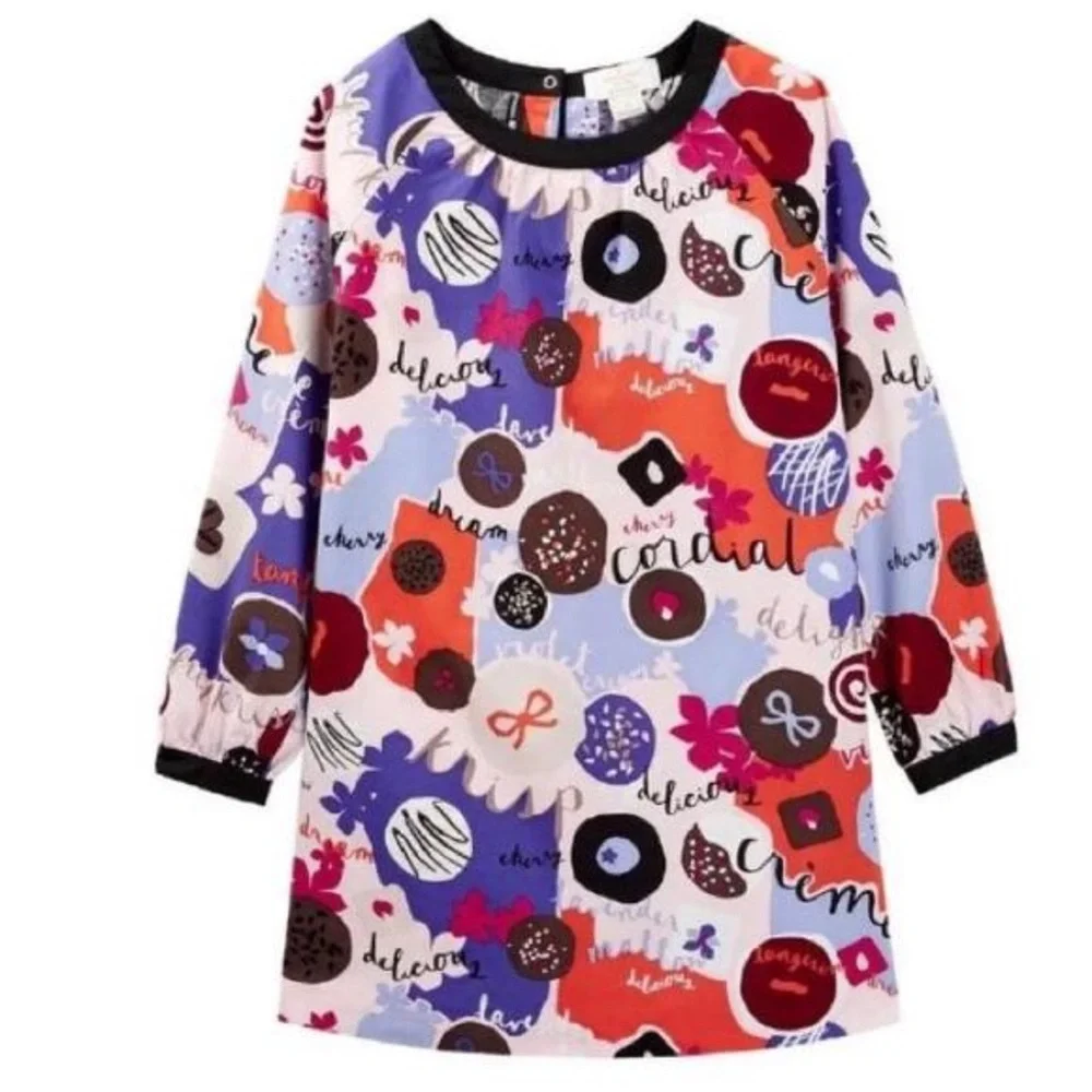 Kate Spade New York Marni Chocolate Candy Dress‎